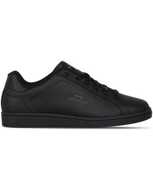 Slazenger 1881 Ash Lace Trainers - Black