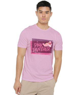 Other Panther Distressed T Shirt - Purple