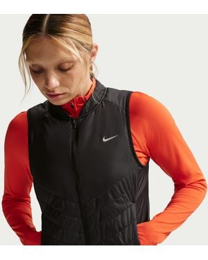 Nike Tempo Warm Vest - Red