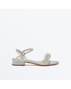 Rainbow Sandals Block Court Shoes - White