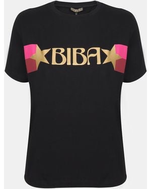 Biba Logo T-Shirt - Black