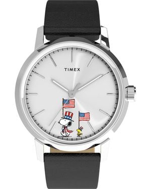 Timex Peanuts Quartz Analogue Watch - Metallic