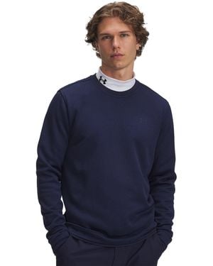 Under Armour Fleece Crew Neck Jumper - Blue