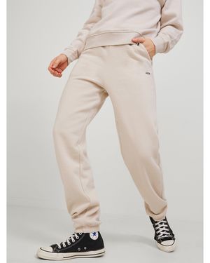 JJXX Abbie Closed Hem Jersey Joggers - Natural