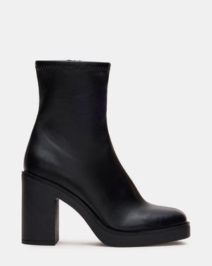 Steve Madden Mesmerize Block Heel Boot Size 8 - Blue