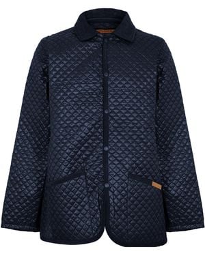 Criminal Damage Player Quilted Jacket - Blue