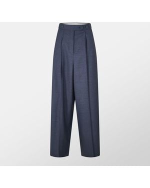 Givenchy Pleated Trousers - Blue