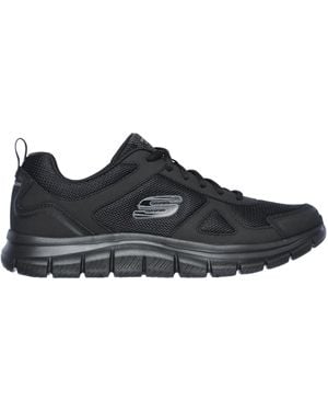 Skechers Lace Up Jogger W Memory Foam Low-Top Trainers - Black