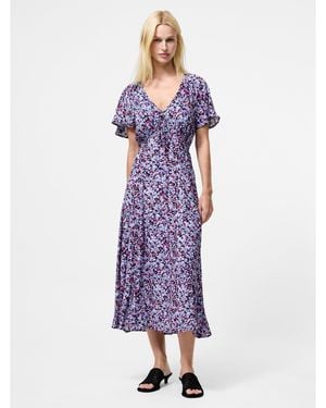 French Connection Lizzy Maxi Dress - Purple