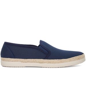 Dune Ferdo Canvas Slip On Espadrilles - Blue