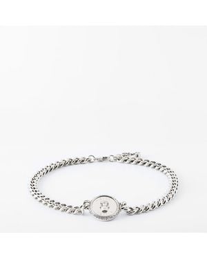 McQueen Alex Sovereign Choker Necklace - Metallic