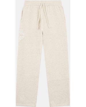 The Couture Club Fluffy Knit Joggers - Natural