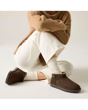 Regatta Risley Short Waterproof Faux Fur Lined Flat Ankle Boots - Natural