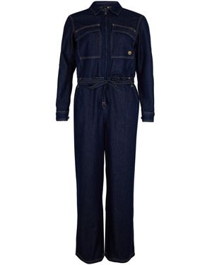 Timberland Dnm Boiler Suit Denim Jumpsuit - Blue