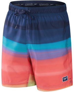 Speedo Redondo Edge Volley 17 Swim Shorts - Blue