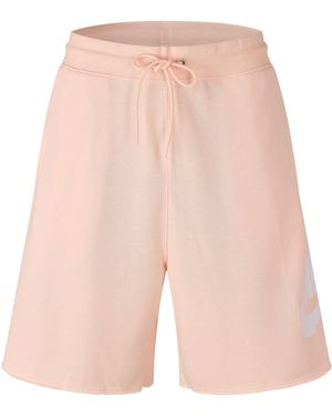 Nike Club Alum Jersey Jogger Shorts - Pink