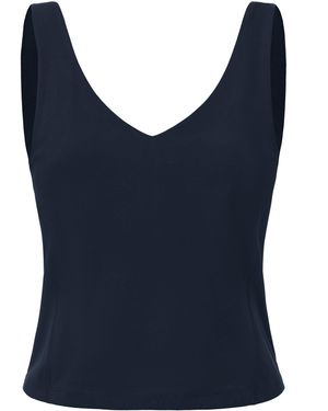 La Gear V-Neck Active Tank Top - Blue