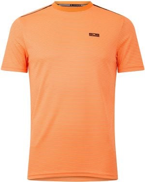 Sjeng Sports Tex Tee Short Sleeve Performance T-Shirt - Orange