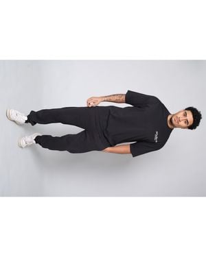 TELA CRUZ Studio Tee Oversized T-Shirt - Black