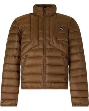 DIESEL W-Dwain-Outnoh Puffer Jacket - Brown