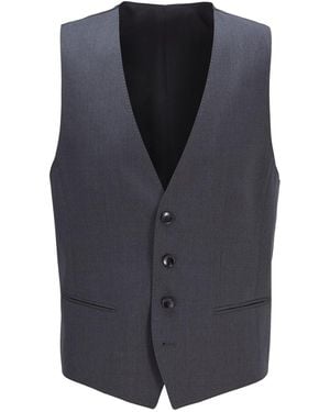 BOSS Wilson Waistcoat - Blue