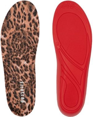 Firetrap Walk Foam Breathable Arch Support Insoles - Red