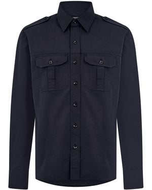 Tom Ford Western Shirt - Blue