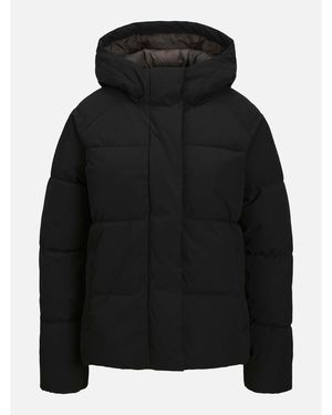 JJXX Global Short Puffer Jacket - Black