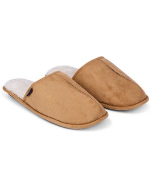 Farah Ahlers Tan Slipper - Natural