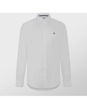 Original Penguin Ecovero Oxford Shirt - White