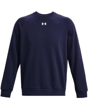 Under Armour Ua Rival Fleece Crew - Blue