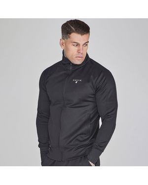 SIKSILK Silksilk Essential Poly Tracksuit Top - Grey