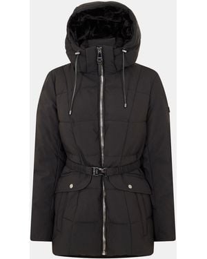 DKNY Quilted Short Puffer Jacket - Black