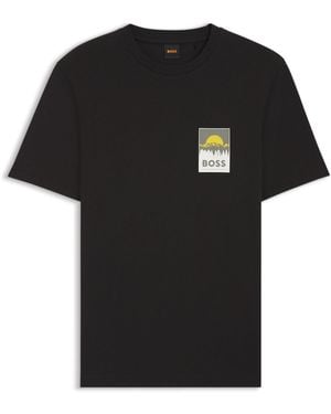 BOSS Te Plain 10276582 01 Polo Shirt - Black