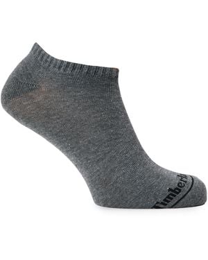 Timberland 3P Core No Show Invisible Socks - Grey