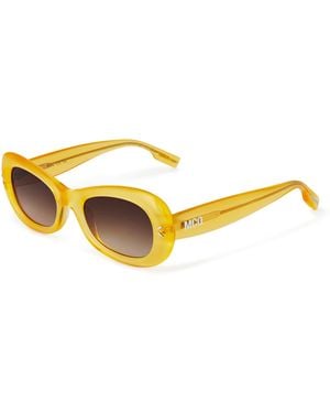 McQ Sunglasses Mq0383S - Yellow