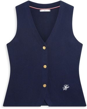 Tommy Hilfiger Crew Neck Jumper - Blue