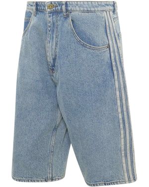 adidas Originals Firebird Denim Shorts - Blue