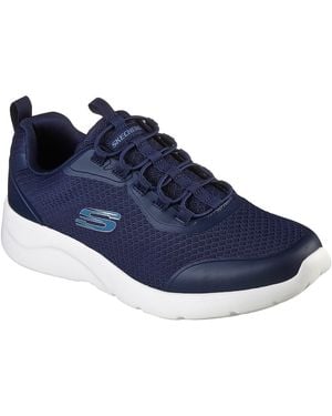Skechers Dynamight 2 Setner Memory Foam Trainers - Blue
