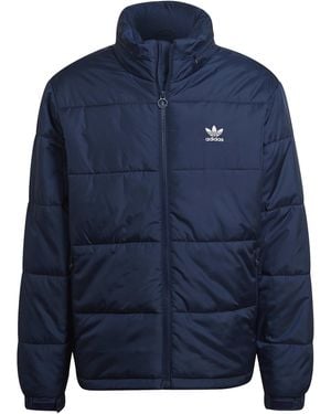 adidas Originals Essentials Padded Long Sleeve Puffer Jacket - Blue