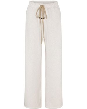 Fear Of God Open Hem Fleece Joggers - White