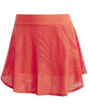 adidas Tennis Pro Climacool+ Print Skirt - Red