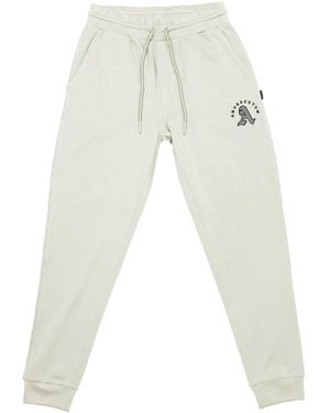 Aquascutum Closed Hem Fleece Joggers - White
