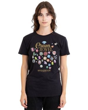 Bridgerton Crown Jewel T Shirt - Black
