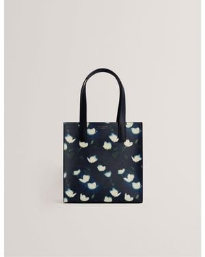 Ted Baker Small Tulip Printed Icon Tote Bag - Blue