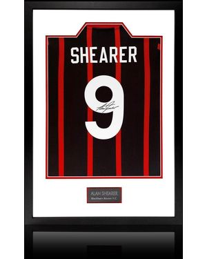 The Fan Cave Alan Shearer Signed Retro Blackburn Rovers Shirt