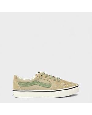 Vans Adults Tone Low Canvas Trainers - Green