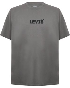 Levi's Varsity Circle T Shirt - Grey