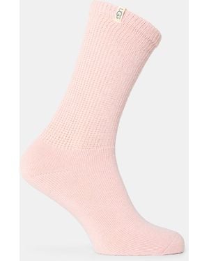 UGG Shealy Cosy Fluffy Socks - Pink