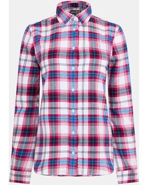 Musto Portland Plaid Ls Shirt Fw - Red
